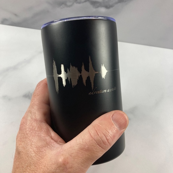 Adventure Awaits Soundwave 12oz Tumbler - Picture 2 of 4